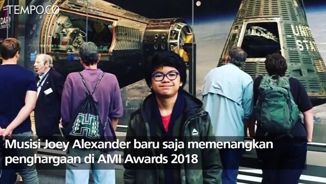 Menang di AMI Awards 2018, Ini Fakta Menarik Joey Alexander