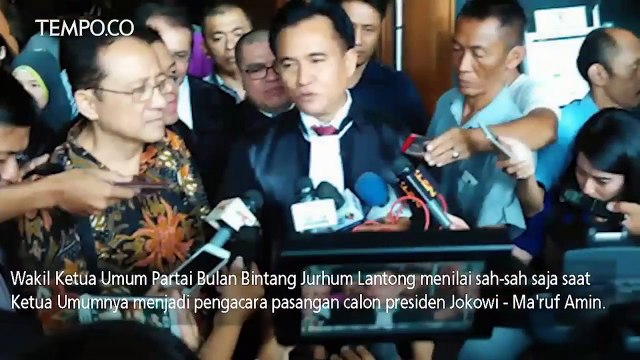 Yusril Jadi Pengacara Jokowi-Ma‚Äôruf Amin, Ini Respons PBB