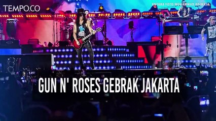 Gun N' Roses Gebrak Jakarta, Ini Penampilannya
