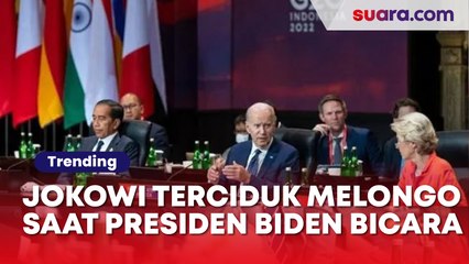 Jokowi Terciduk Melongo Saat Presiden AS Joe Biden Bicara di G20, Demokrat: Nyimak Atau Jangan-jangan...
