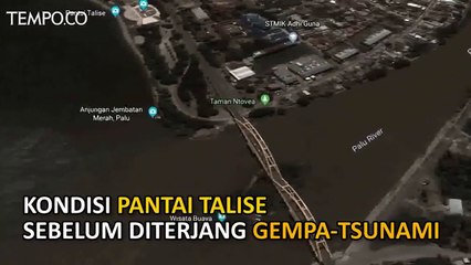 Video herunterladen: Pantai Talise Palu Luluh Lantak Diterjang Gempa dan Tsunami