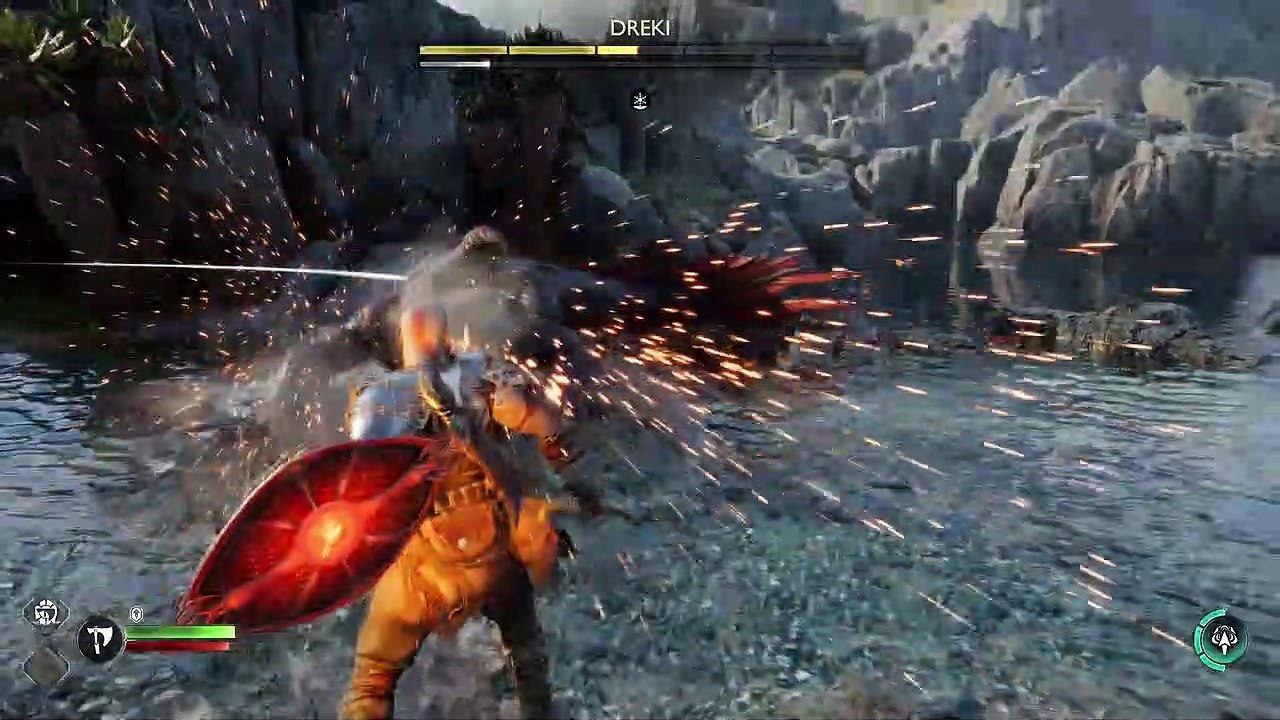 Kratos Vs  Dreki - GOD OF WAR RAGNAROK