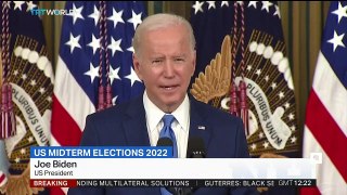 Biden congratulates Republicans after they take lower chamber