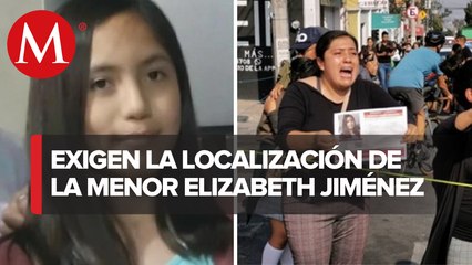 Protestan en Álvaro Obregón por desaparición de Elizabeth Jiménez