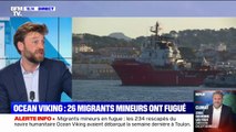 26 migrants mineurs rescapés de l'Ocean Viking ont fugué