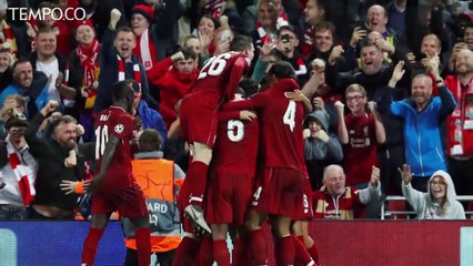 Liga Champions: Liverpool Sukses Taklukan PSG di Menit Terakhir
