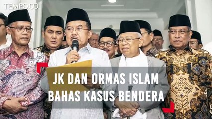 Kasus Pembakaran Bendera, Ini Hasil Pertemuan JK dan Ormas Islam