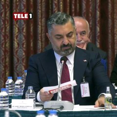 RTÜK başkanı konuşurken 'bir uğultu var' dedi sesler daha da yükseldi!