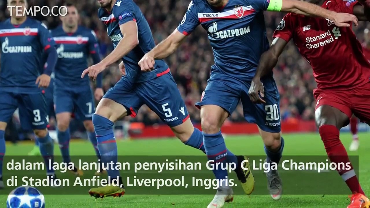 Liverpool Gilas Red Star 4-0, Mohamed Salah Sumbang Dua Gol