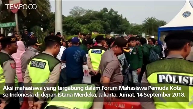 Nilai Rupiah Melemah, Mahasiswa Tuntut Jokowi Mundur