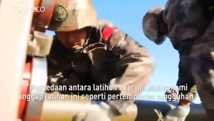Batalyon Artileri Cina-Rusia Adu Strategi Tempur