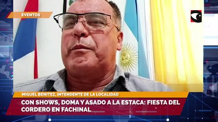 Con shows, doma y asado a la estaca fiesta del cordero en Fachinal