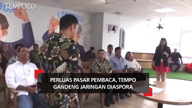 Perluas Pasar Pembaca, TEMPO Gandeng Jaringan Diaspora