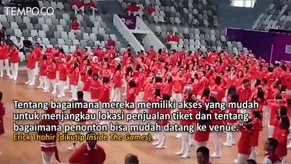 Kunci Sukses Erick Thohir untuk Asian Games 2018