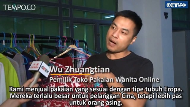 E-commerce Mendorong Permintaan Model Bule di Cina Meningkat