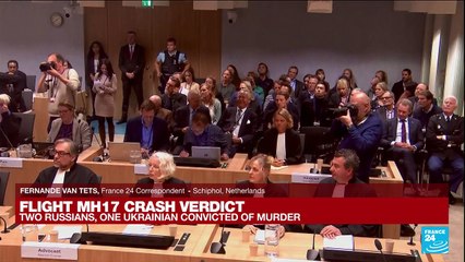 Dutch court sentences 3 to life in prison for 2014 downing of MH17