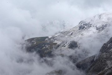 Kar ve sis etkili oldu