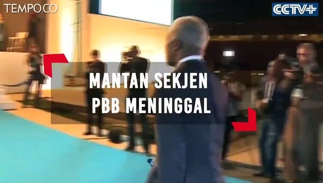 Mantan Sekjen PBB Kofi Annan Meninggal pada Usia 80 Tahun