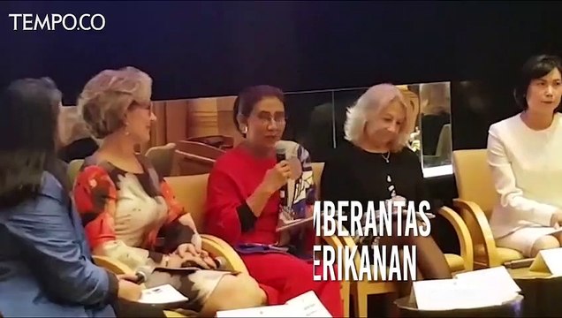 Menteri Susi Tegaskan Komitmen Memberantas Kejahatan Perikanan