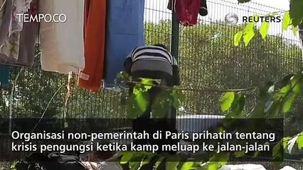 Krisis migran di Paris Timbulkan Kekhawatiran LSM