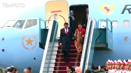 Presiden Joko Widodo Tiba di Vietnam