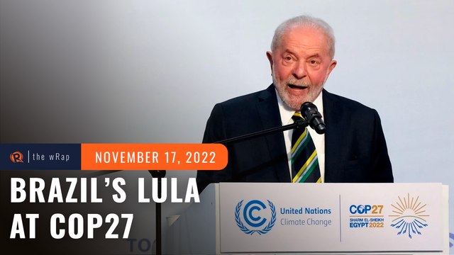 COP27: Greeted like a rock star, Brazil’s Lula promises to protect Amazon