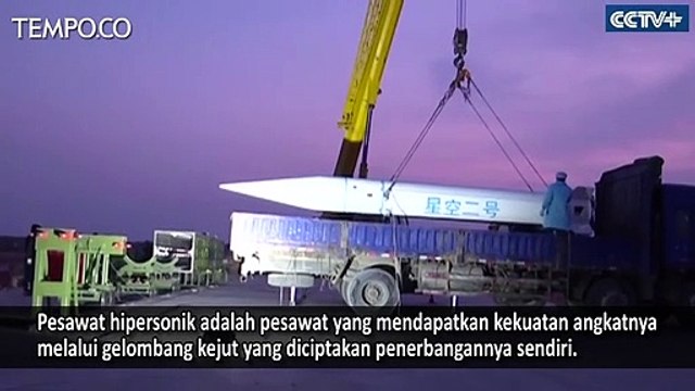 Cina Sukses Uji Coba Pesawat Hipersonik