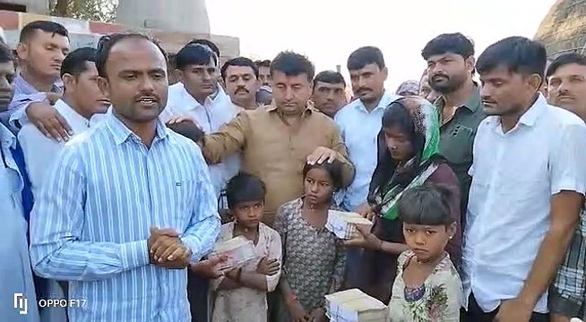 भारतीय जनता पार्टी राजस्थान के प्रदेश मंत्री के के विश्नोई गुडामालानी ने इस गरीब परिवार को ₹1500000 की आर्थिक सहायता दी बहुत बहुत धन्यवाद सर को