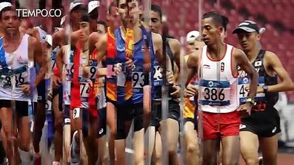 Marathon Putra, Pelari Jepang Raih Medali Emas