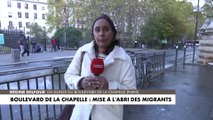 Paris : 956 migrants ont été mis à l'abri, lors de l'évacuation du campement de La Chapelle