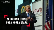 Trump Ingin Tentara yang Tewas di Korea Utara Kembali ke AS