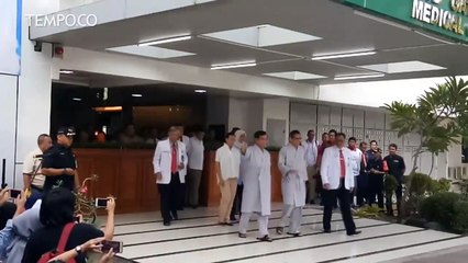 Tim Dokter Serahkan Tanda Selesai Pemeriksaan Capres dan Cawapres