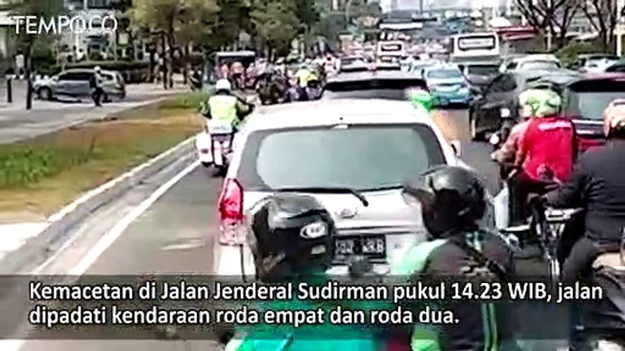 Macet Menjelang Pembukaan Asian Games