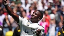 Real Madrid Resmi Kenalkan Vinicius Junior Pada Publik