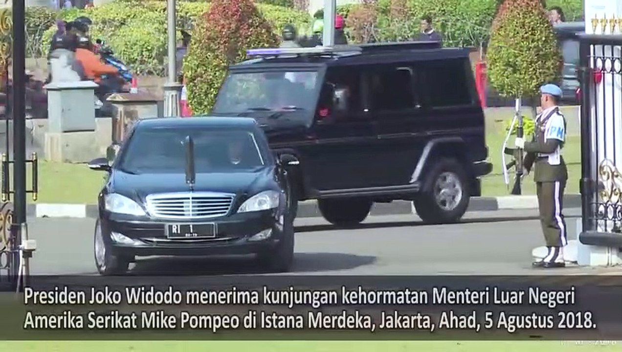 Presiden Jokowi Terima Kunjungan Kehormatan Menlu AS