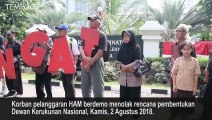 Korban Pelanggaran HAM Tolak Dewan Kerukunan