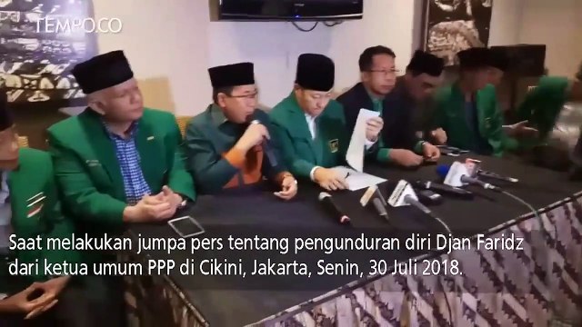 Djan Faridz Mundur dari Ketua Umum PPP Muktamar Jakarta