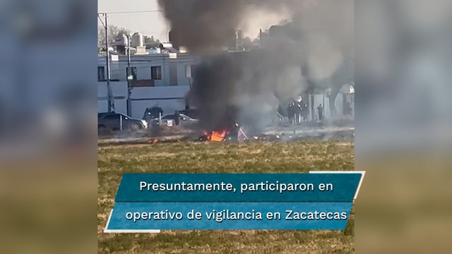 Cae helicóptero en Aguascalientes; muere secretario de Seguridad Pública estatal