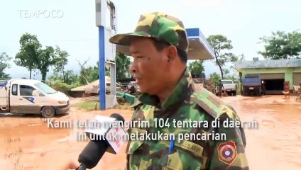 Misi Penyelamatan Usai Bendungan Runtuh di Laos