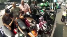 Parkir Sembarangan Driver Ojek Online Kena Razia