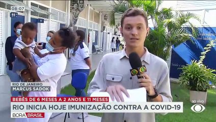 Rio e SP começam a vacinar bebês de 6 meses contra Covid-19 17/11/2022 13:10:52