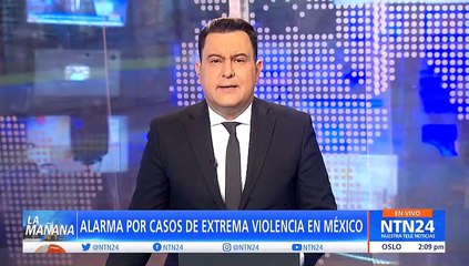 René Gerez, investigador de la ONG Causa Común, habló en La Mañana de NTN24 sobre los altos índices de extrema violencia que registran en México.