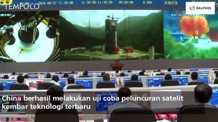 Cina Luncurkan Satelit Kembar Pengamatan Pumi