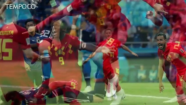 Piala Dunia 2018: Belgia Cetak Sejarah Usai Taklukan Jepang 3-2