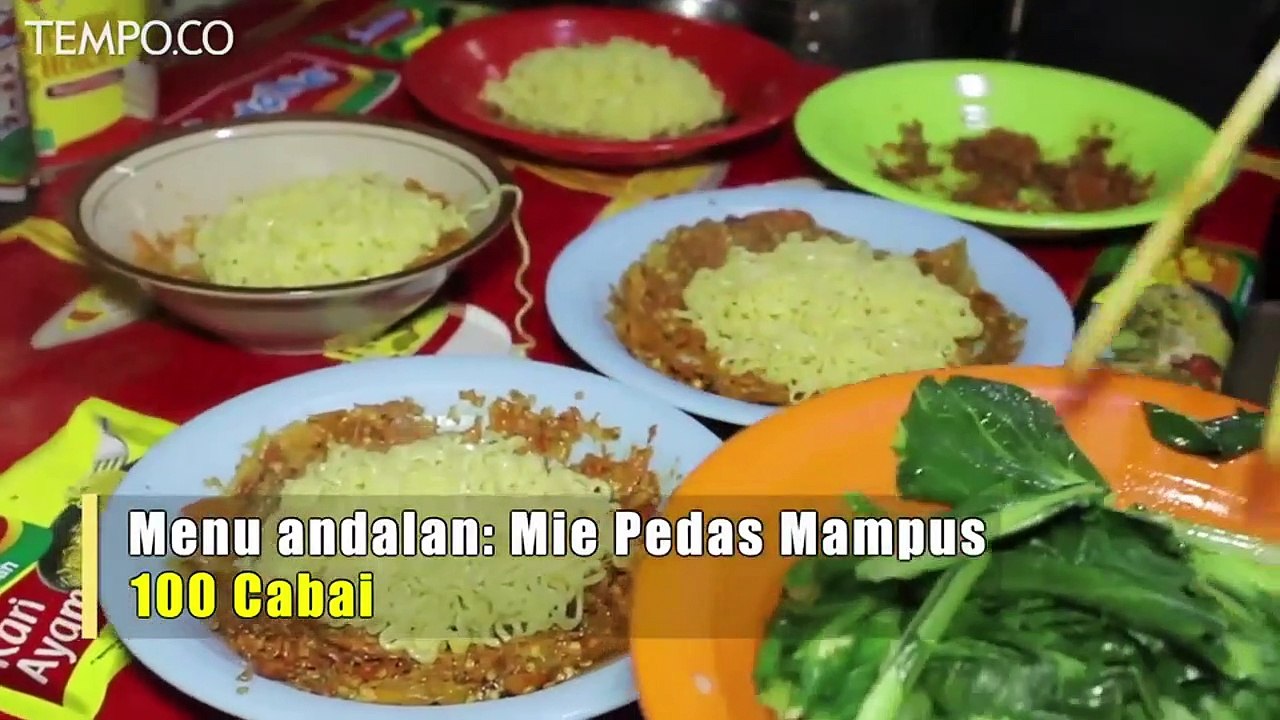 Kuliner Hits Mie Pedas 100 Cabai