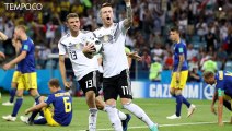 Lawan Swedia, Gol Toni Kroos Selamatkan Jerman 2-1