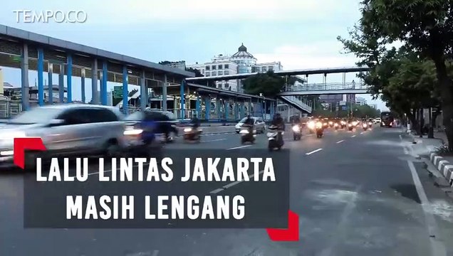 Lalu Lintas Jakarta di Hari Pertama Kerja Usai Lebaran