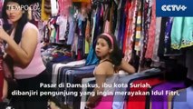 Begini Suasana Pasar Damaskus Saat Idul Fitri