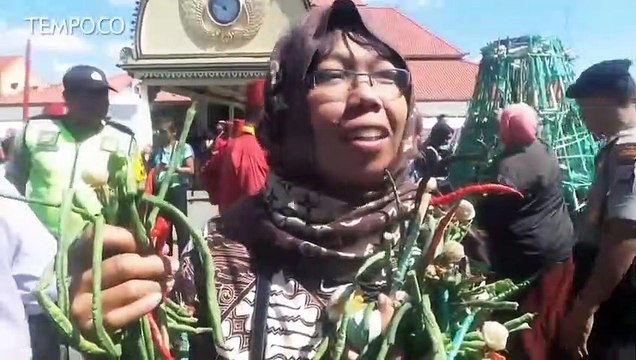 Keraton Yogya Gelar Tradisi Gunungan Syawal