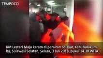 Kapal KM Lestari Maju Karam